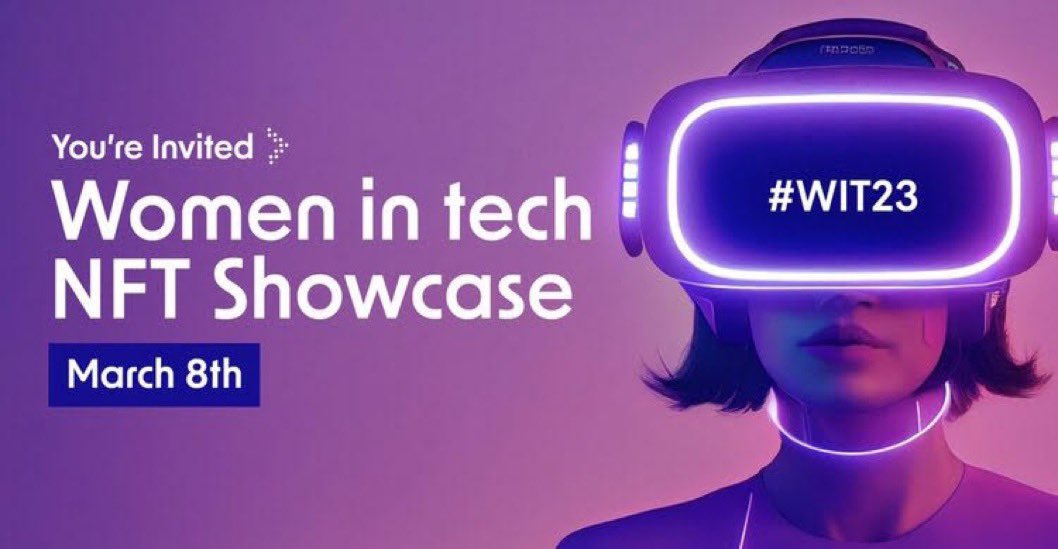 Excited to share that I was selected to show my art by WIT2023. The Women in Tech 2023 showcase @spatial will be held on March 8th. 
Thank you @WITMuseum @Vans_Cmkro @MyCreativeOwls for all your support!
#WIT23 #WomenInTech #art #web3 #nft #nftcommunity #nftnyc #nftla #artfair