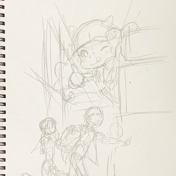 2023-01-15 #一日一絵 #アナログ #模写 
