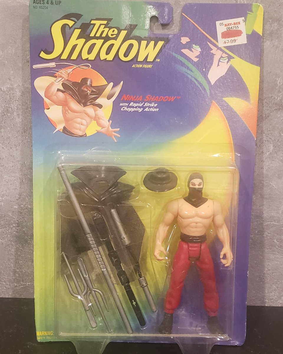 acsupertoys's tweet image. The Shadow Ninja Shadow Action Figure with Rapid Strike Chopping 1994 Kenner

ebay.com/itm/2954745801…

#theshadow #ninjashadow #comicbookhero #superhero #superheroes #kenner #kennertoys #toy #toys #toyfigures #actionfigures #toys4sale #toycollector  #toyphotography
