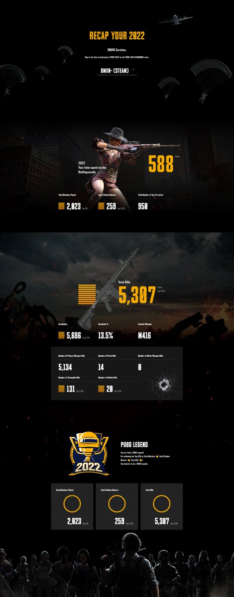 _DMXN_'s tweet image. DMXN-
Steam

#PUBGRecap
#my2022EU