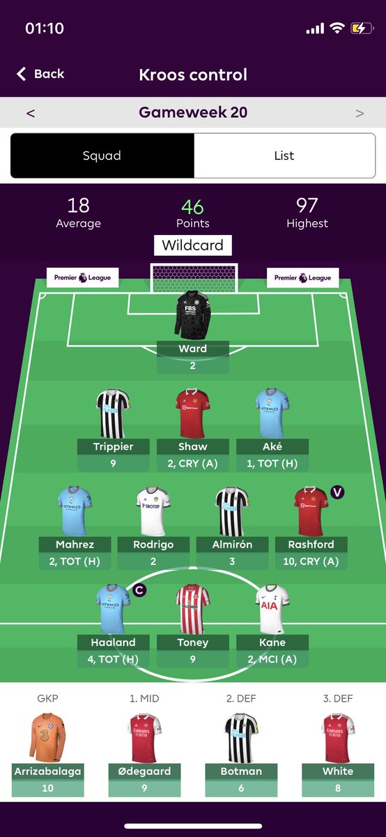 BruceTolley's tweet photo. @FPL__Raptor My bench 🙃 https://t.co/TXfeNiX8lo