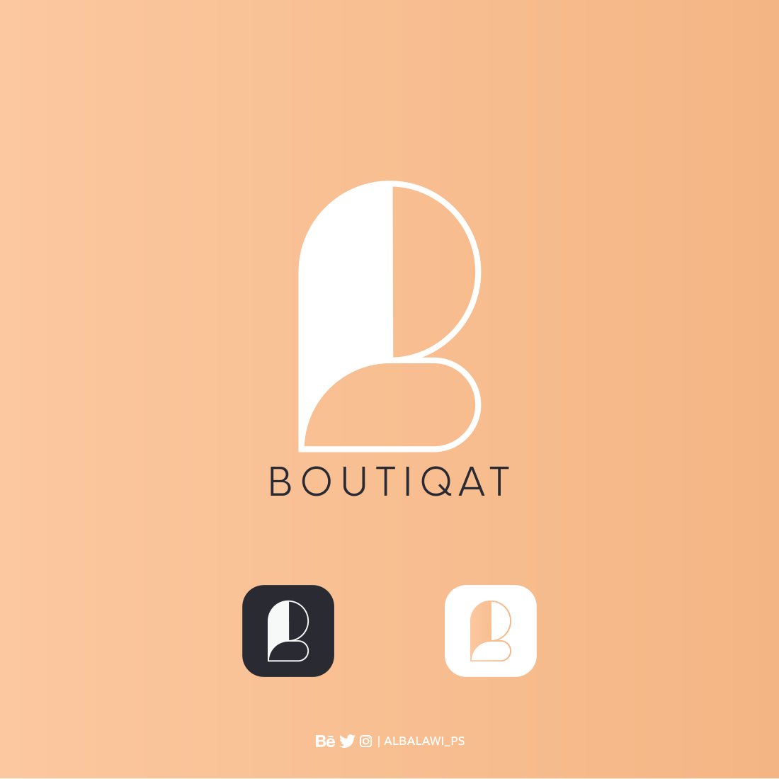 albalawi_ps's tweet photo. تصميم شعار : بوتيكات
Boutiqat App
#logo #logonew #logoapp #uiux https://t.co/zKZ9aGKAMV