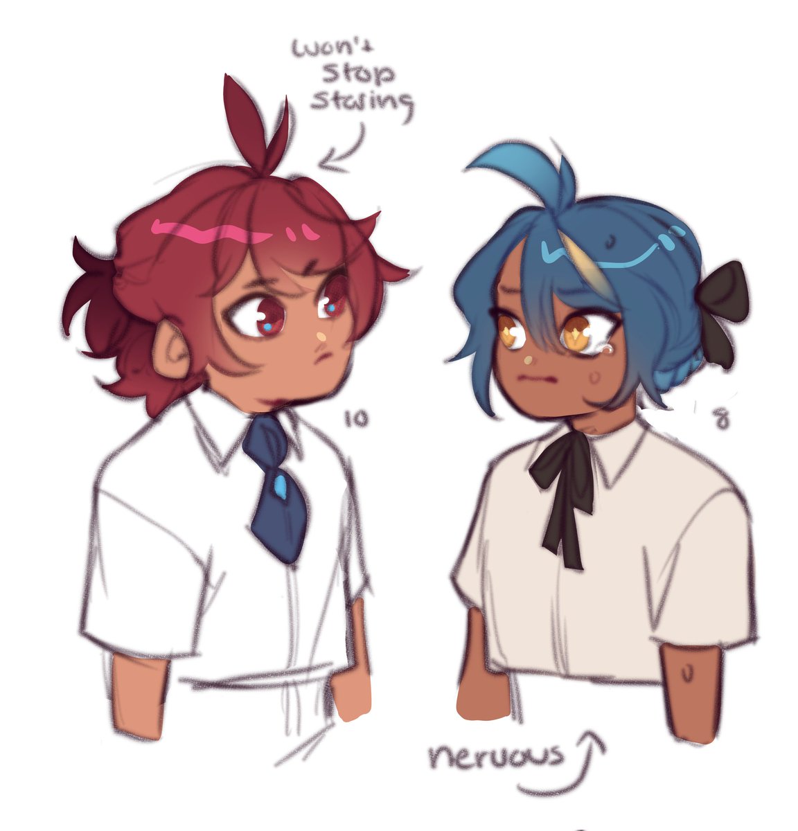 imagine designing children who look very similar like their respective dad just so you can make them best friends just like their dads were. Couldn't be me
#diluven #genshinimpact