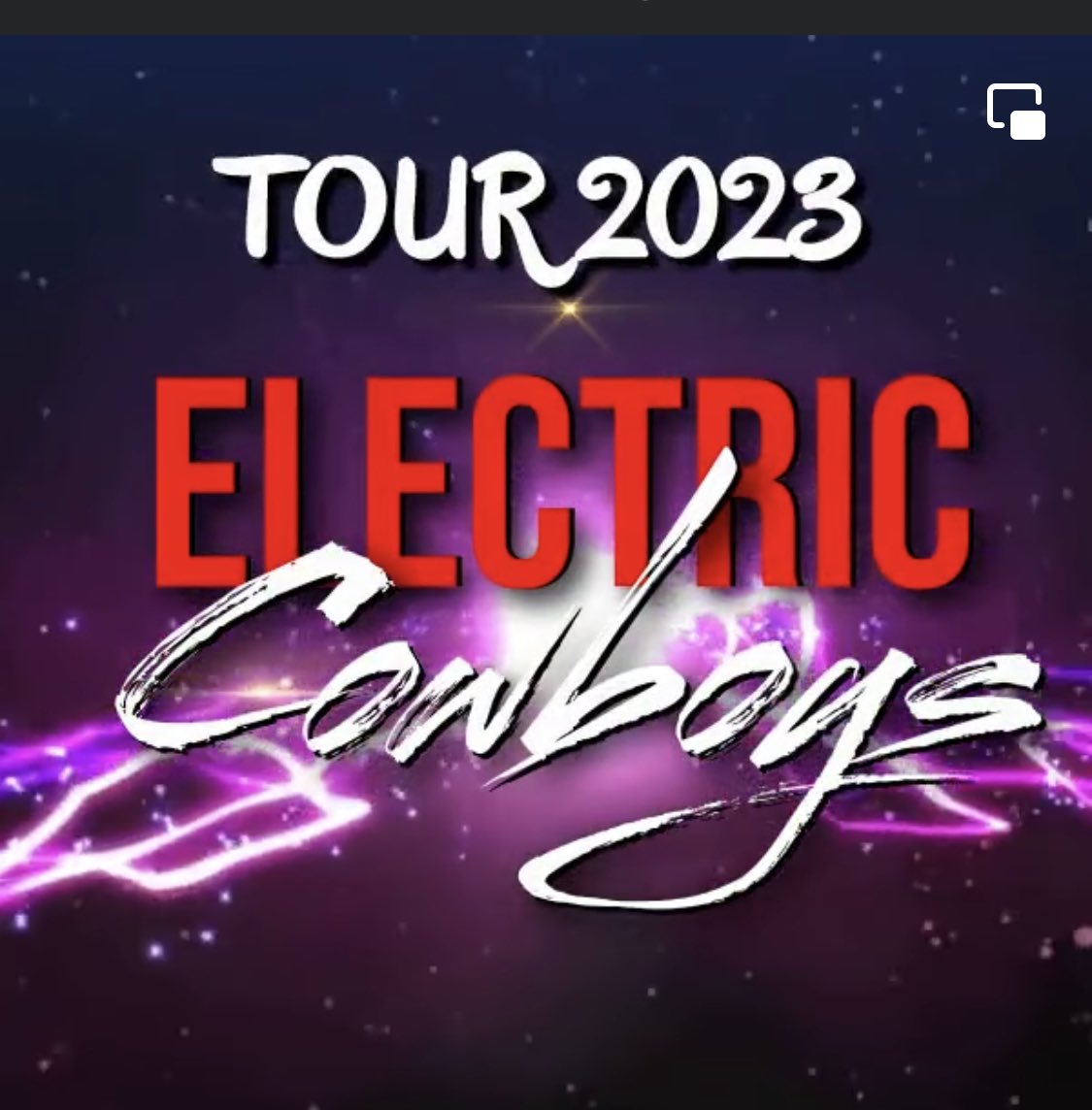 We are proud to announce that The Electric Cowboys are back on tour for 2023! Festivals, Fiestas, Outdoor Concerts and Corporate events. We will be taking private events on a limited basis. Message for openings - Book The Electric Cowboys for 2023.