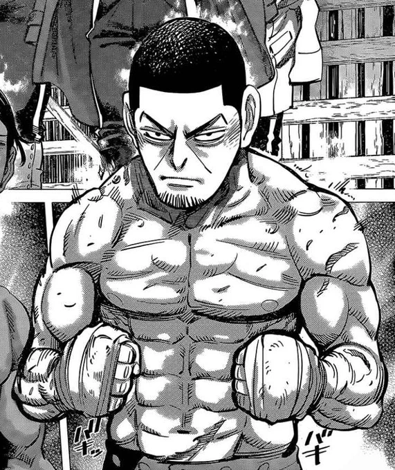 literally!!! this is the love of my life. he is a ruthless killing machine who exists solely to do his boss' dirty work. here we see him dancing in a dress https://t.co/ocnevny7of 