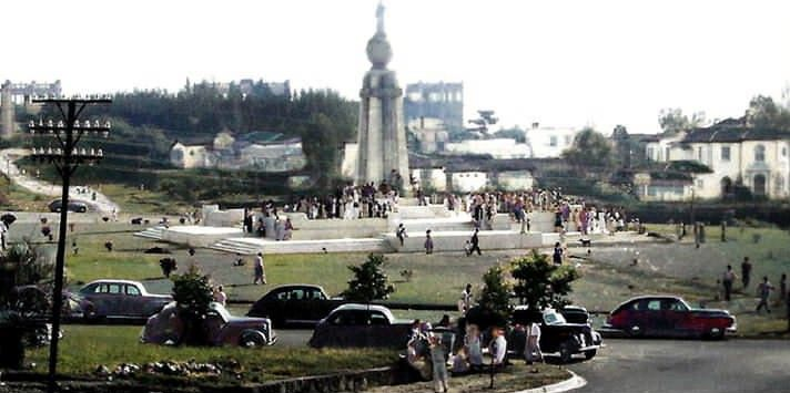 EShistoria32's tweet photo. Inauguración del Monumento al Divino Salvador del Mundo, San Salvador, 1942. https://t.co/rFcnkIQTUB