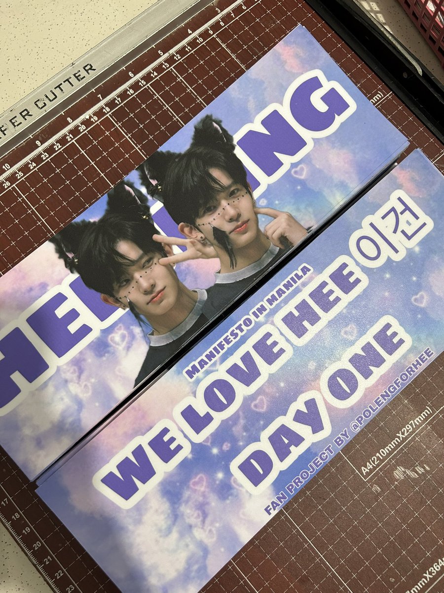 onlyforBaekHee's tweet image. MANIFESTO IN MANILA FEB 4
Free Heeseung Banner - fan project by PolengforHee
✨open to all, just approach me on d-day 
✨ loc and time tba
✨ like,rt this tweet mbf
( show me the proof on D-Day) 
✨strictly 1:1 ratio
✨ I am accepting donations to produce more banners Dm me☺