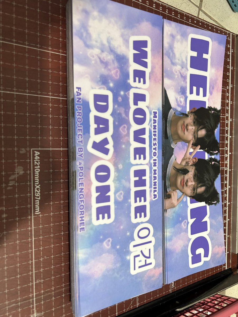 onlyforBaekHee's tweet image. MANIFESTO IN MANILA FEB 4
Free Heeseung Banner - fan project by PolengforHee
✨open to all, just approach me on d-day 
✨ loc and time tba
✨ like,rt this tweet mbf
( show me the proof on D-Day) 
✨strictly 1:1 ratio
✨ I am accepting donations to produce more banners Dm me☺