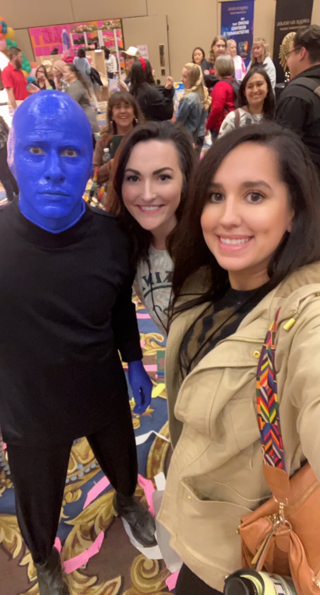 @327DeckerES Dinos &amp; <a href="/bluemangroup/">Blue Man Group</a> representing at <a href="/getyourteachon/">Get Your Teach On</a>! #Vegas #teacher <a href="/ClarkCountySch/">CCSD</a> <a href="/heyhopeking/">Hope King</a> <a href="/heywadeking/">Wade King</a> <a href="/808MsG702/">Leticia Gonsalves</a> <a href="/marisaklemczak/">Marisa Klemczak</a> <a href="/atefeh_fara/">Atefeh Fara</a> <a href="/ItsAllenToThe/">Allen</a> <a href="/ccsd_eod/">Employee Onboarding and Development</a>