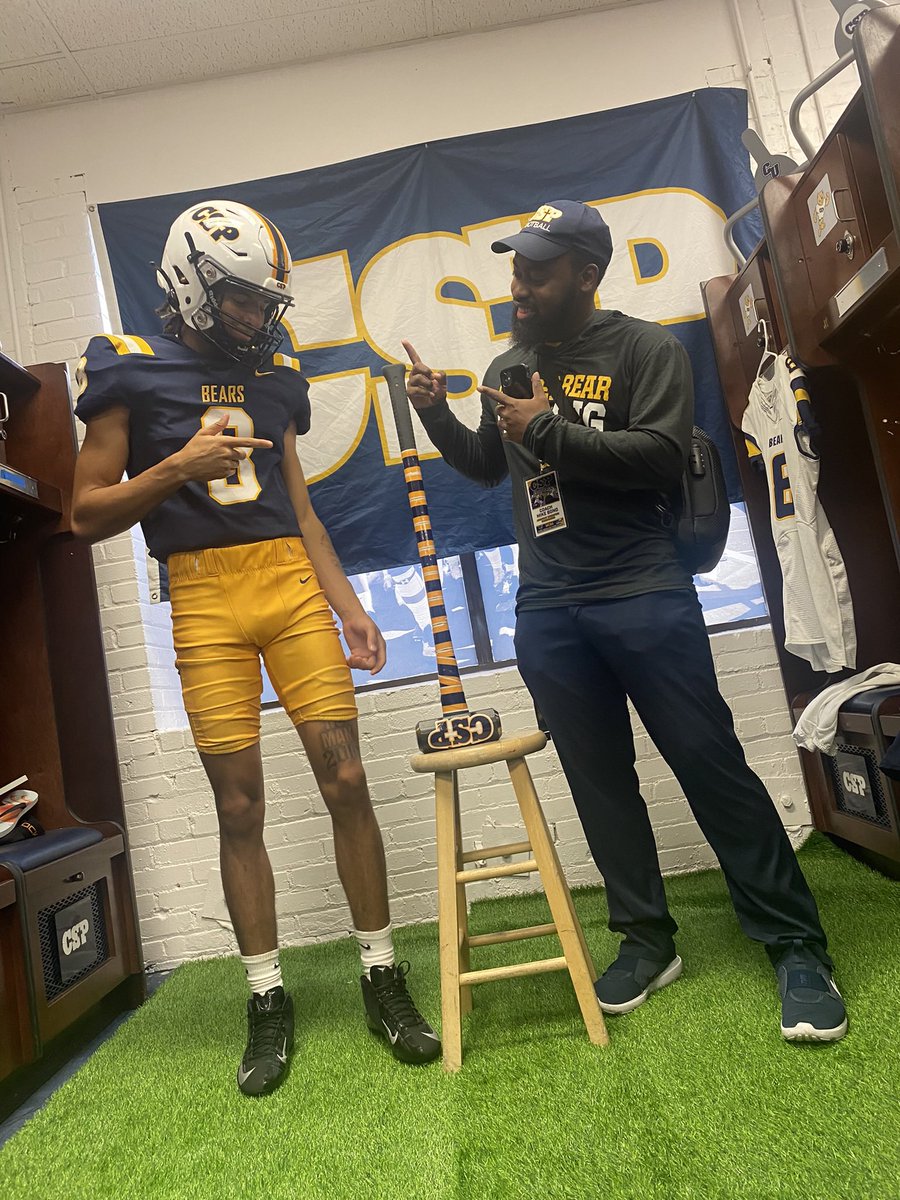 After a great talk with <a href="/bond_coach/">Bond Mike Bond</a> I am blessed to receive a official offer from <a href="/CSPBearsFB/">Concordia St Paul Football</a>! 🔥🐻🟡🔵