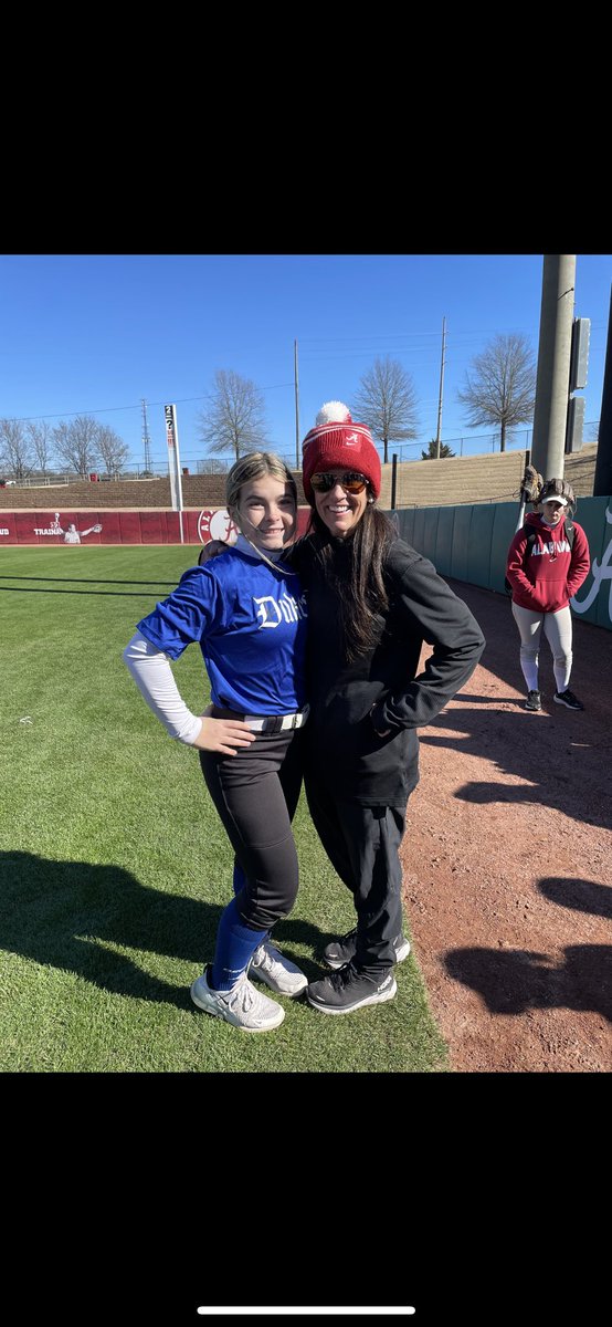 thank you for having me <a href="/UACoachMurphy/">Patrick Murphy</a> and <a href="/AlabamaSB/">Alabama Softball</a> staff!