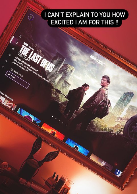I can&rsquo;t explain to you how excited I am to watch @TheLastofUsHBO tonight !!!! https://t.co/OLRxWx08x<a href="/tag/ringsofpower"class="tags"><span>#ringsofpower</span></a><a href="/tag/ringsofpoweronprime"class="tags"><span>#ringsofpoweronprime</span></a>