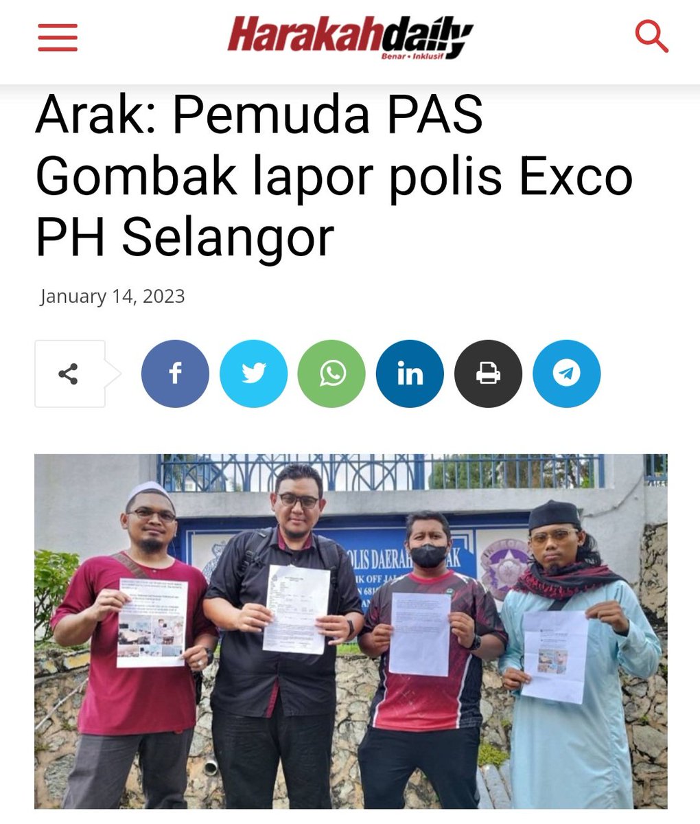 harakahdailyHD's tweet photo. Kebiadaban pemimpin DAP yang sering memprovokasi sensitiviti umat Islam perlu dihentikan segera sebagai menghormati Islam agama rasmi negara.

https://t.co/ZN1Yo0DWJh

#HarakahDaily #MalaysiaSejahtera https://t.co/DJHUnFUTWb