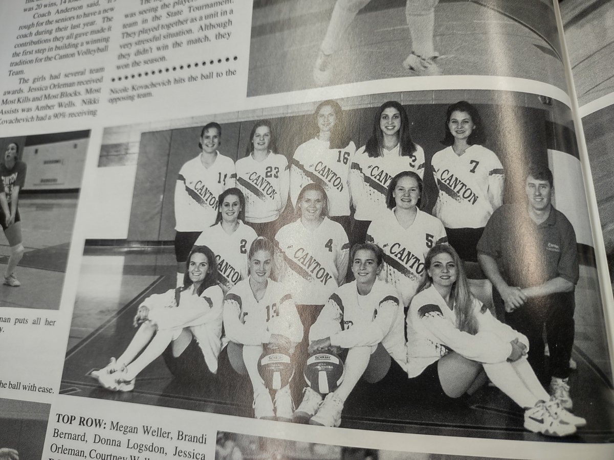 Canton vb team. 1995