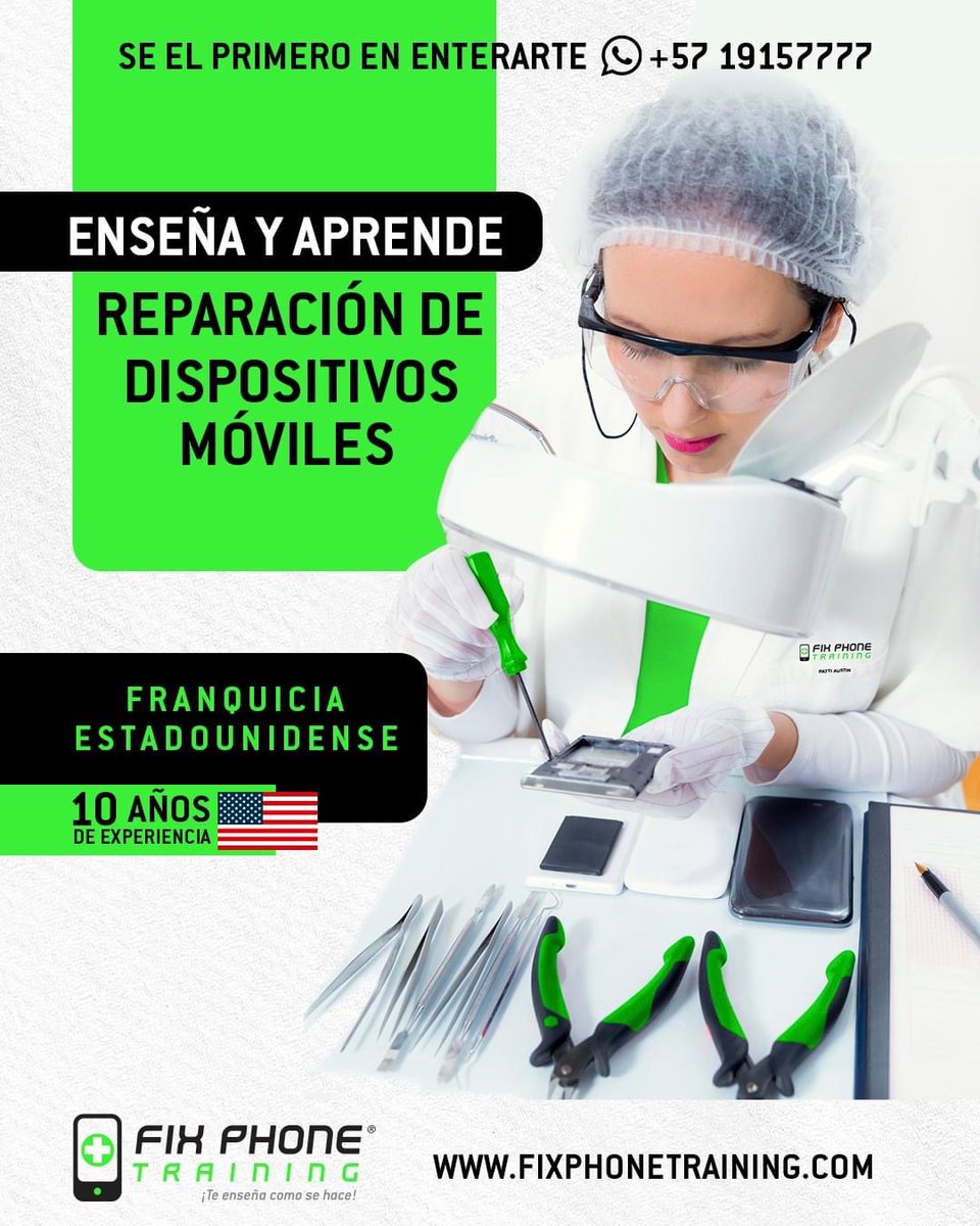 FPhoneTrainingC's tweet photo. Sabías que el mercado de equipos electrónicos reacondicionados ha crecido un 15.4% a nivel mundial generamos un mayor impacto ambiental?
Tú oportunidad esta aquí👇
Llámanos y te contamos 

📲+57 1 9157777
📲+1 347 491 5897
https://t.co/Noxqw1DN5E
#Reparación https://t.co/oLmFJZ4Bnf