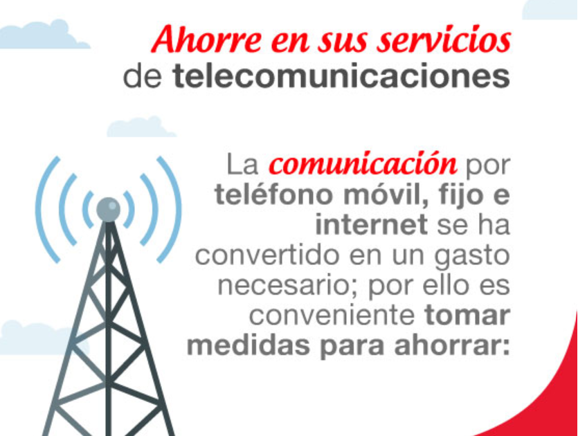 La comunicación por celular 📱e internet 💻se ha convertido en un gasto necesario; por ello es conveniente tomar medidas para ahorrar. 💰 Si quiere saber cómo, ingrese aquí 👉 bit.ly/3izL5yK

#GastosdeHogar #MisFinanzasEnCasa #Ahorro #AhorroenCasa #Servicios