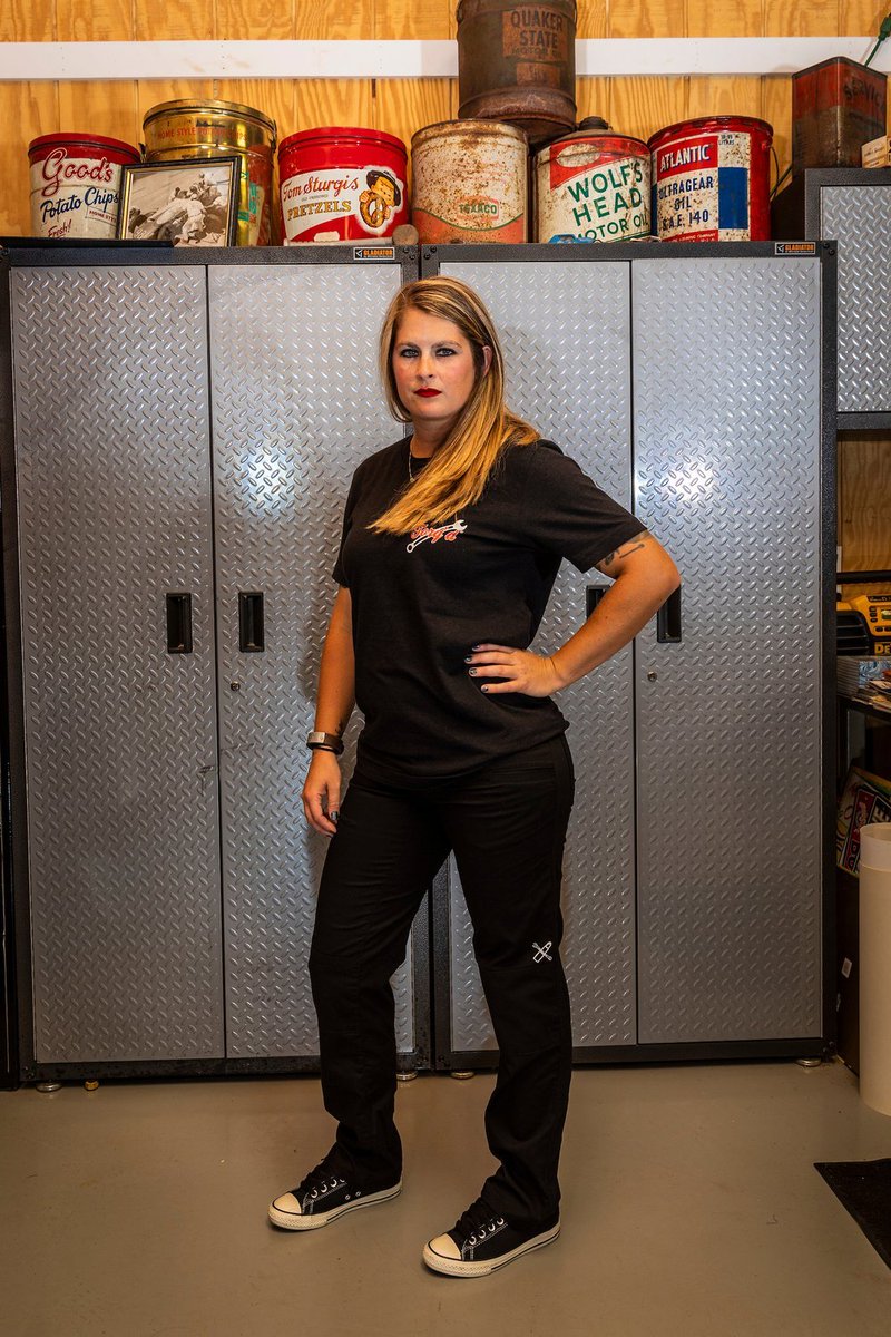 There are many barriers to being successful in racing if you don't fit the mold of the average race mechanic or pit crew member even down to things like gloves or pants which are built and shaped for men and that's why I'm really proud of what <a href="/tiregirlliz/">Liz Prestella</a> is doing with <a href="/torq_d/">Torq_d</a>.