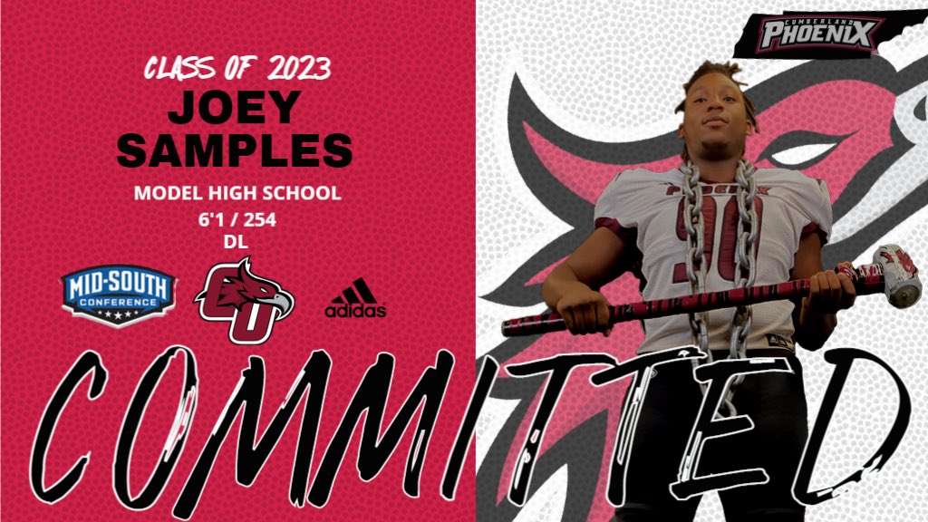 First and foremost I’d like The Most High,family, coaches, and teammates for raising me to be who I am today and supporting my journey. I would like to announce that I am continuing my academic and athletic career at Cumberland University. GO PHOENIX!!!!!!