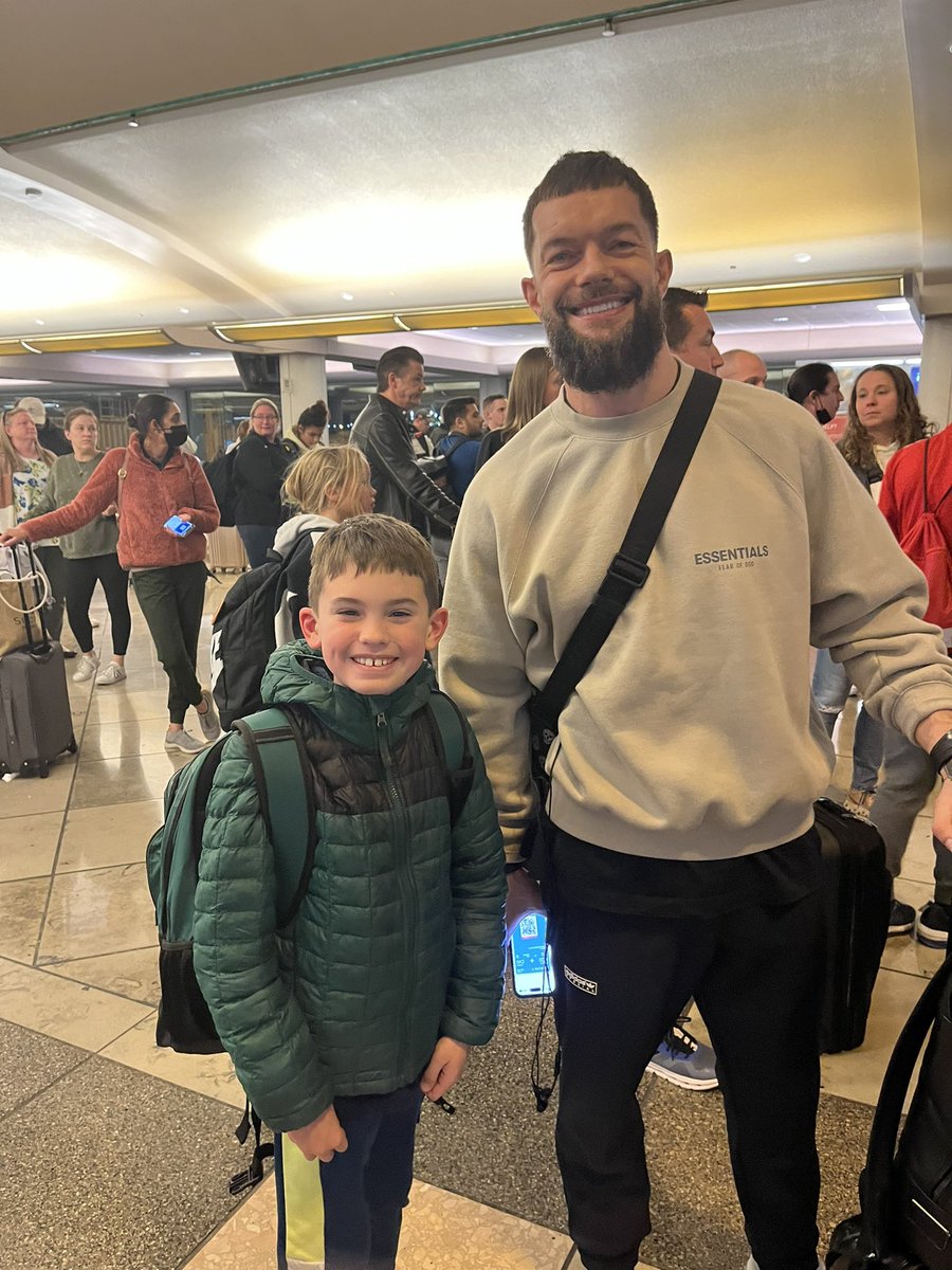 SteveBybee's tweet photo. Thanks for the picture @FinnBalor. Good luck on @WWE Raw tomorrow night in Cincinnati. https://t.co/0uKRSSzIoj
