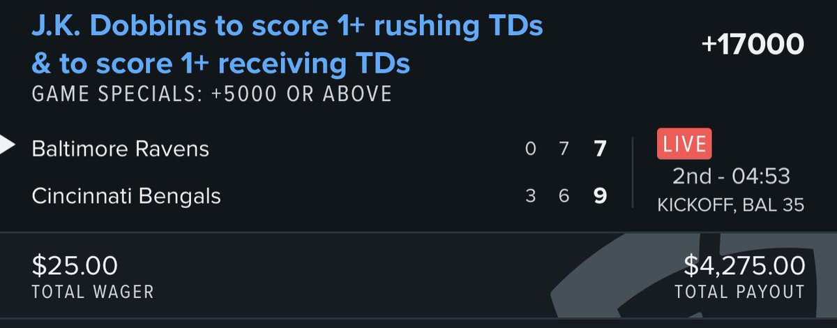 donovan_pierce's tweet photo. 1 receiving✅ Can JK get a rushing TD for me 🙏🏼 https://t.co/aU6edKtksb