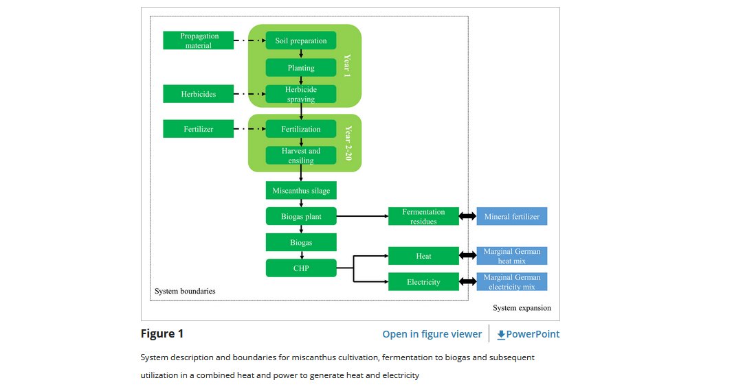 The cultivation of miscanthus on marginal land as a substrate for biogas production can make economic and environmental sense. Learn more in this publication of the GRACE project: onlinelibrary.wiley.com/doi/10.1111/gc…

<a href="/biconsortium/">Bio-based Industries Consortium</a> <a href="/CBE_JU/">Circular Bio-based Europe Joint Undertaking</a> <a href="/EUhorizon2020/">Horizon 2020 News</a>