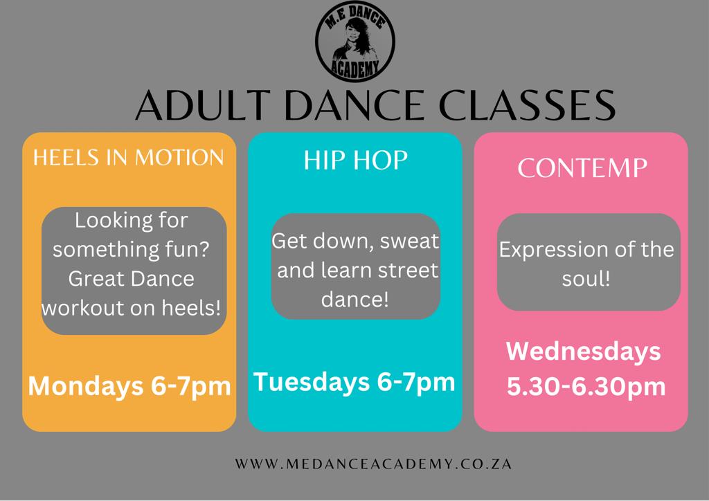 LeMiSho2025's tweet photo. Due to popular demand we have adult dance classes. If you are based in Midrand and you love to dance, join us. If you think that you cannot dance, come and we'll teach you.
#Dance
#hiphop
#heelsinmotion
#contemporarydance https://t.co/rlpInTHF2V