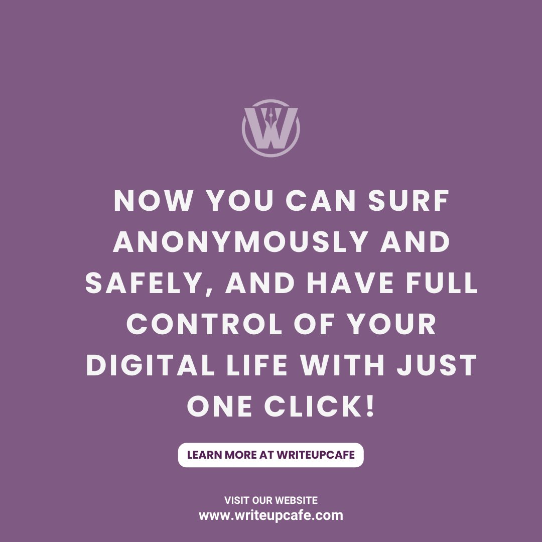 writeupcafe's tweet image. Maintaining a secure digital existence is a growing concern with the rise of cyber-crimes. That’s why Write Up Cafe introduces SurfShark VPN – the ultimate solution to secure your online security and privacy!  writeupcafe.com/surfshark-vpn-…

#writeupcafe #Surfshark #VPN #digital