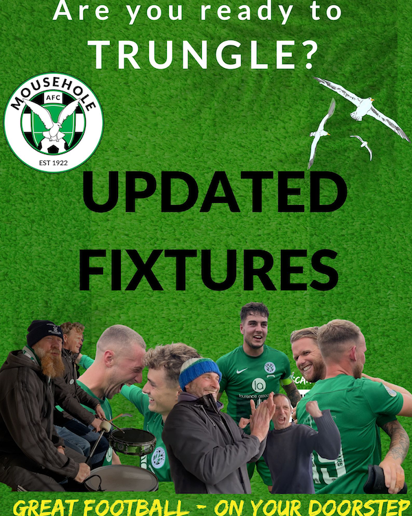 MouseholeAFC's tweet photo. The weather has been doing its worst these last few weeks and played havoc with our fixtures. 

A number of games have now been rescheduled - you can see the latest updated list here: https://t.co/J7RcCnBGwg https://t.co/wqK4xGENIo