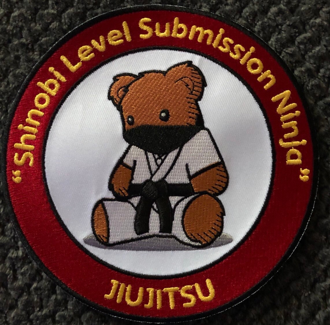 Anchoring4Life's tweet photo. BJJ Patch - Jiujitsu Shinobi Level Submission Ninja https://t.co/mToQI3DQjB #jiujitsupatch #jiujitsupatches #streetwear #bjjpatches #JiujitsuPatches https://t.co/ag3PuUEZps