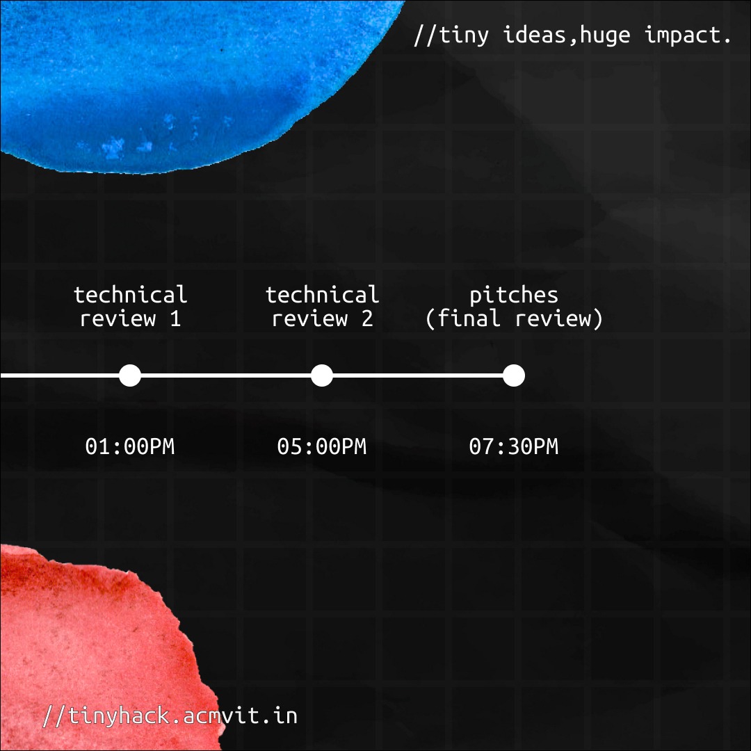 ACM_VIT's tweet image. The 10-hour hackathon will have speaker and mentor sessions to help you refine your skills and work with like-minded individuals. You&apos;ll get the chance to work with cutting-edge technology, pick up new skills, and produce something significant and influential.

#acmvit #tinyhack