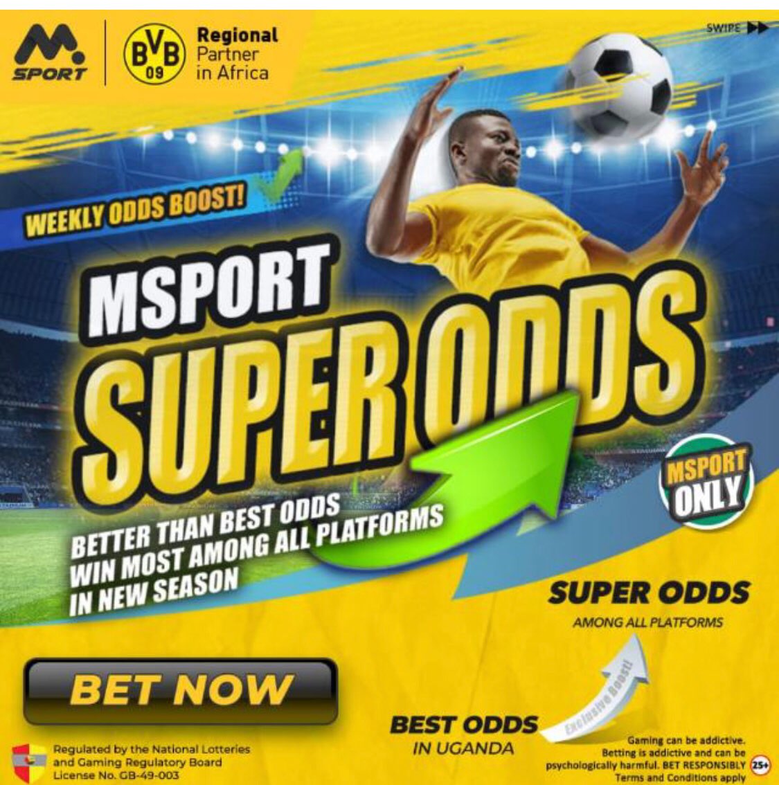 thekingsmanUG's tweet photo. Find M by gathering pieces to make M , you can enjoy best odds with Msport today. tap on the Link to register now 🤝 https://t.co/6VcyC4U33G…
#FindMsport
#BetNowOnMsport https://t.co/Q1F5HLKBJI