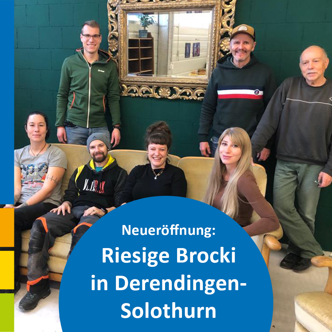 BlauesKreuzBern's tweet photo. Neueröffnung: Riesige #Brocki in #Derendingen-#Solothurn 🥳🙌. Am kommenden Sa., 21.01.23 eröffnen wir unsere neue Brocki im Industriequartier von Derendingen bei Solothurn.
👉 Medienmitteilung: https://t.co/QlEX8iWWQF https://t.co/st1wFAN6Pl