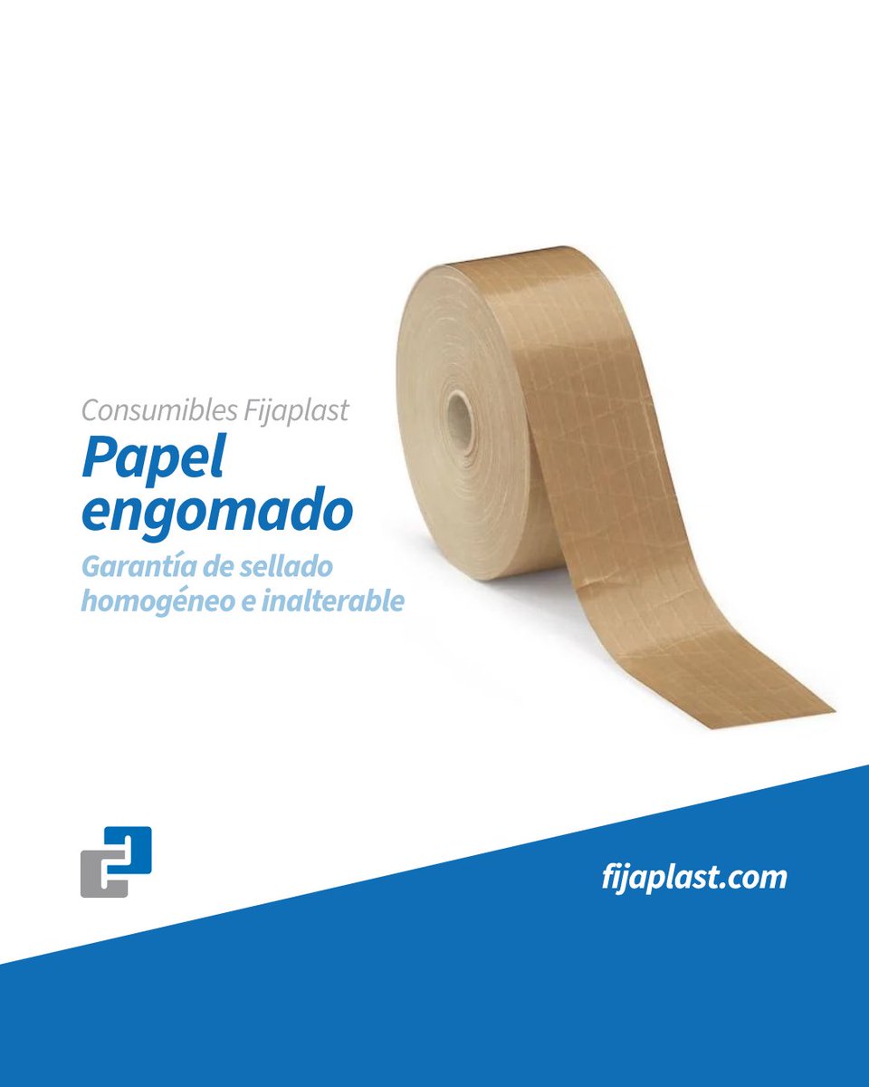 Papel engomado

Perfecta para el cierre de cajas de cartón.

También utilizado para la identificación de placas de yeso, de bolsas de basura, fabricación de revestimiento vítreo o para el enmarcado de cuadros.

#fijaplast #embalaje #robopac #estabilidaddecargas #reducircostes
