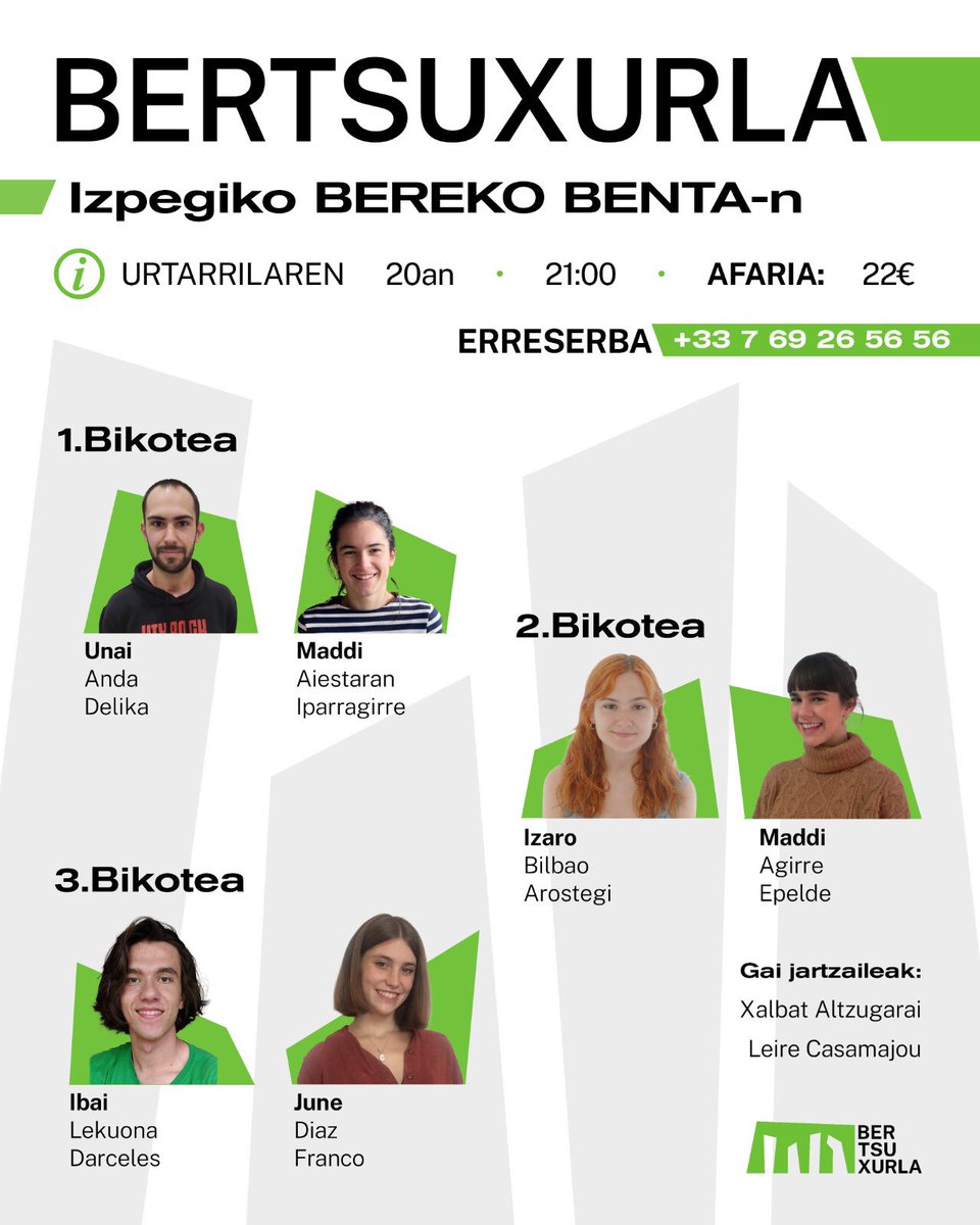 bertsuxurla's tweet photo. Orziralean ukanen dugu azken kanporaketa! 🤪
Ekaitz ta tenpesta guzien gainetik, erreserbatu zure afaria + 33 7 69 26 56 56ra idatziz! https://t.co/myx9DDNptk