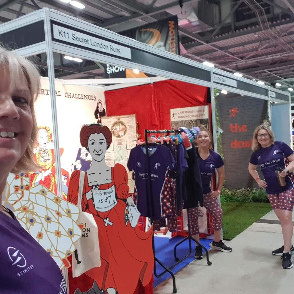 SecretRuns's tweet image. Who's heading to the National Running Show in Birmingham this weekend? 😍

Come see us at Stand D60 - we're just one aisle back from the Run Track and parkrun uk and you really can't miss us - we'll have life size images/cut outs of 8 queens from history at our stand!