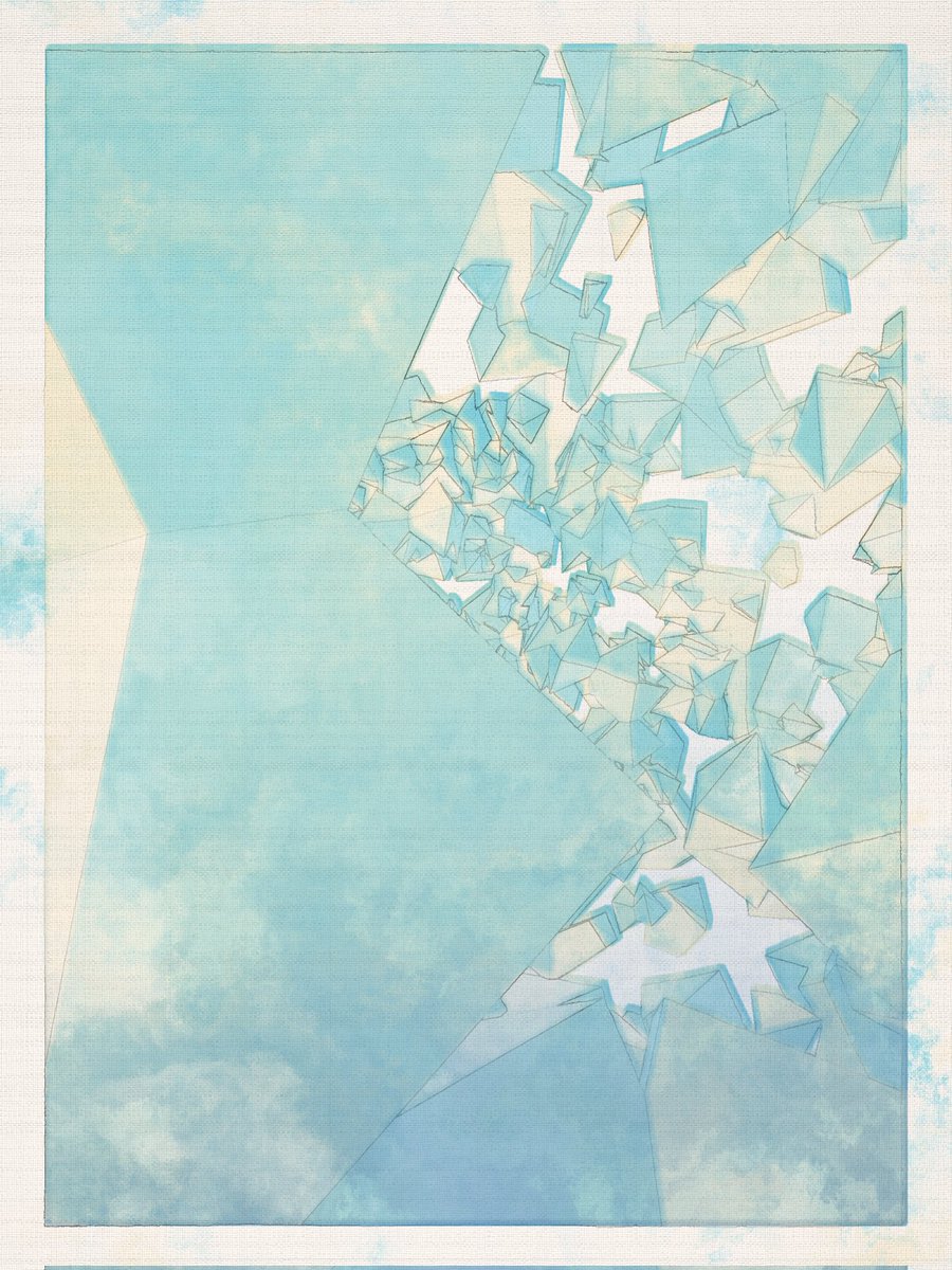 gm 

❄️🧊 #generativeart