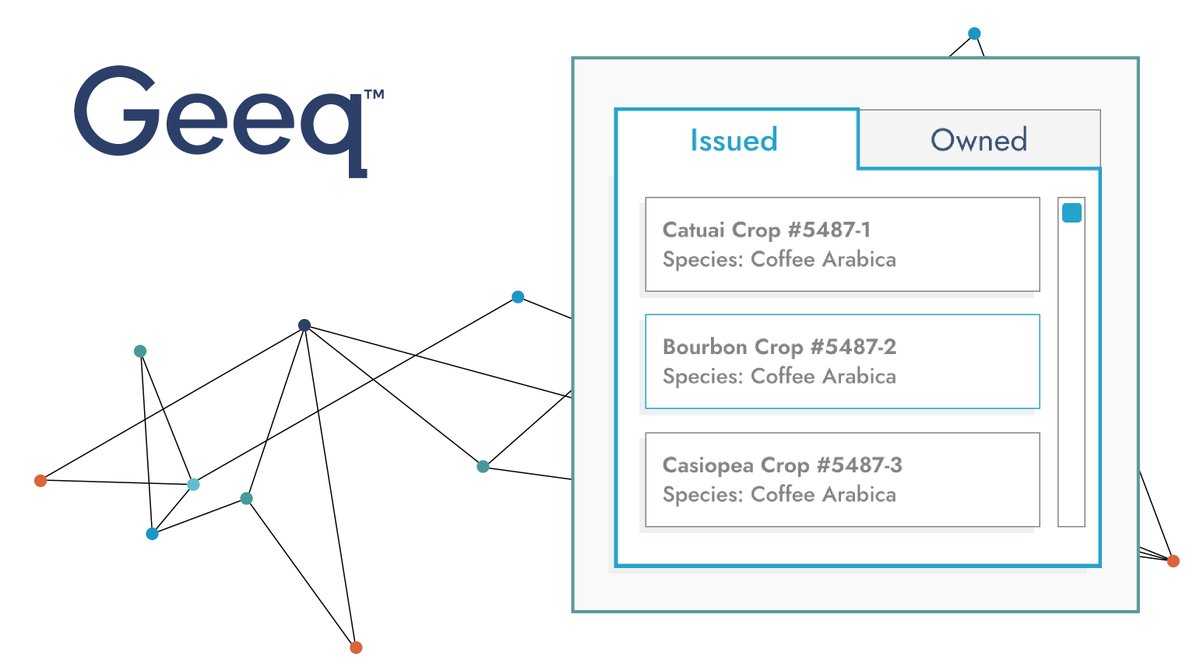 📢💪Latest tech round-up: 
✅multi-user accounts
✅an ecosystem update
✅a peek at how Geeq will combine NFTs with Geeq Data to create easy, user-friendly supply chain traceability – delivering on blockchain’s promise, without the complexity 
All details➡️bit.ly/3Xa19X1