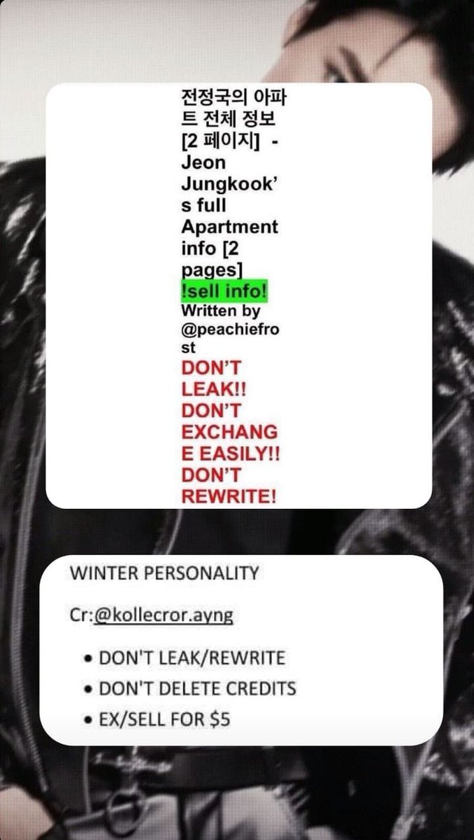 darkdrowxx's tweet photo. open for ex or buy 
#sasaengsell #sasaenginfo #sasaeng #sasaengleak #사생 #sell #ex #info #ssng #saseng #sasaengnct #sasaengfans #sasaengfan #sasaengleaks #sasaengkpop #sasaengexo #sasaengnumbers https://t.co/S3aHE97tCD