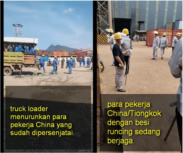 biacho6688992's tweet photo. PENGAKUAN MENGEJUTKAN Karyawan Pribumi Soal Bentrok dengan Pekerja China | PORTAL ISLAM https://t.co/KQ1aby6G44 https://t.co/eKIRKiH5KQ