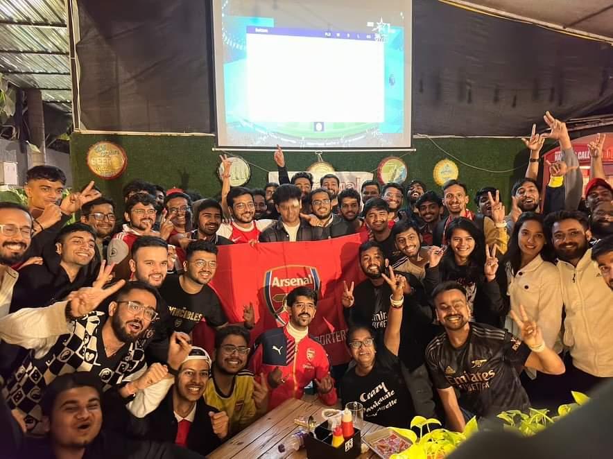 WHAT. A. GAME. 🔥🔥🔥

Thank you everyone who attended the screening and contributed to an amazing atmosphere 🤩🤩🤩

See you at the next weekend!

#COYG #APSC #ArsenalPune #NorthLondonDerby #ArsenalPune #PunerGooners #Pune #Arsenal #Screening