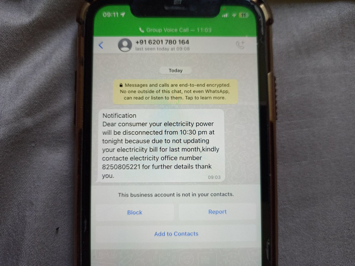 satheesh420's tweet photo. @CMOTamilnadu @reliancejio @TRAI @TANGEDCO_Offcl 
The new modus operandi for scamming people, please curb this in the beginning itself. https://t.co/uqaRIAQ9BE