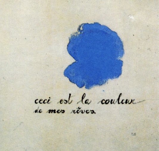 This is the colour of my dreams..
#JoanMiró #BlueMonday