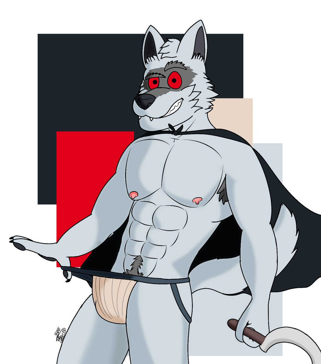 El lobo ese que está en trend me prende mucho uwu