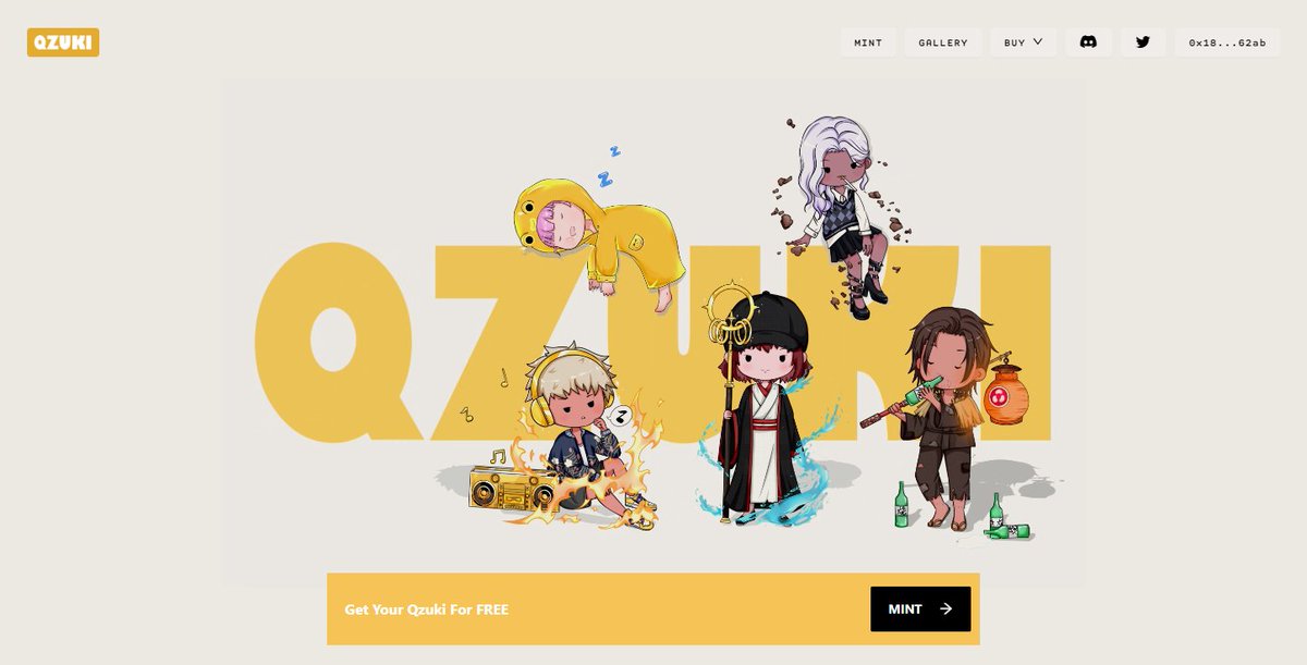 QzukiOfficial's tweet photo. 🥳🥳🥳
Check our website：https://t.co/gOjqswrm7Y
10 * whitelist for random winners
WL=FREEMINT
Follow &amp; RT &amp; Like
24H

#NFT #Azuki #NFTCommunity https://t.co/imDjlkWNAO