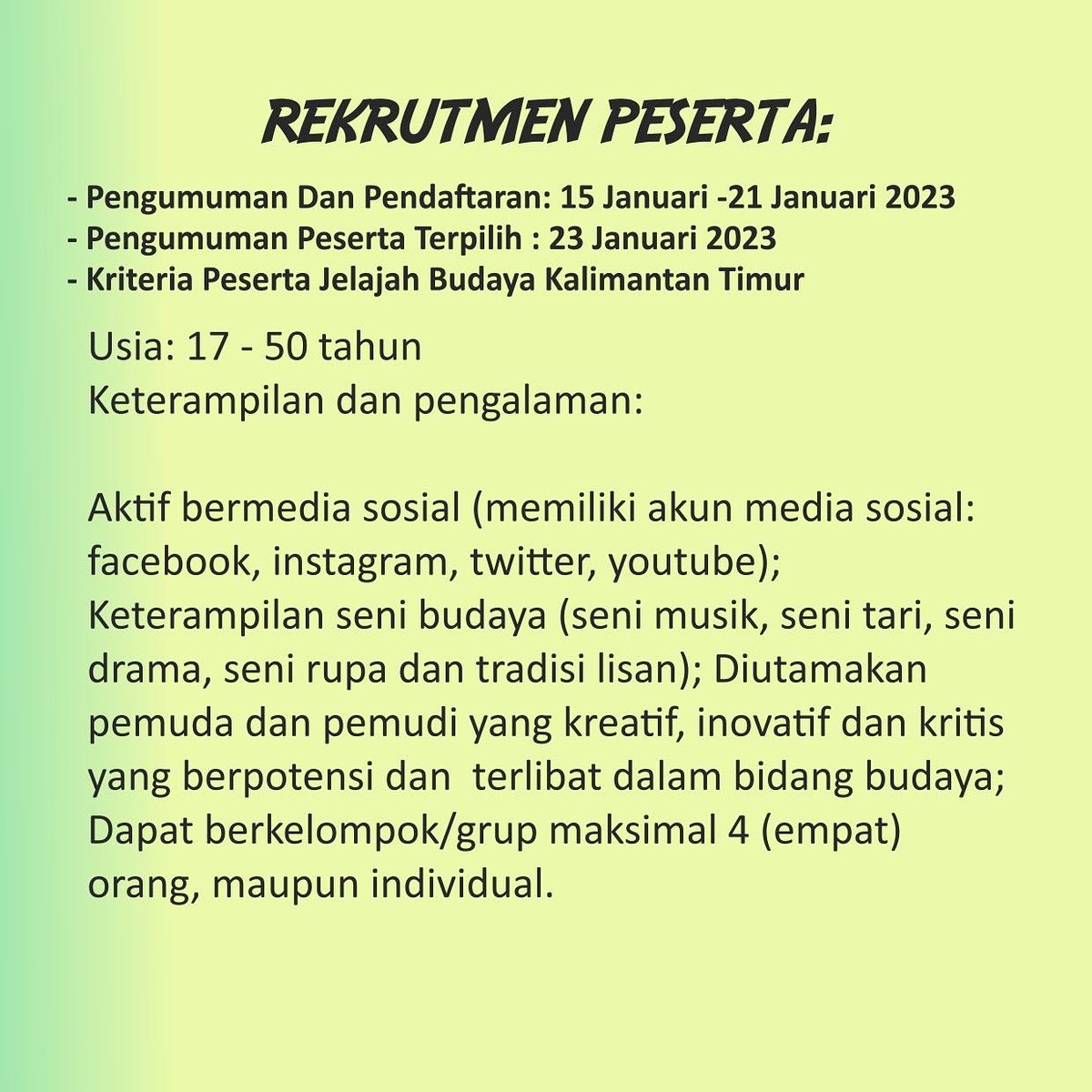 #CagarBudaya tweet media