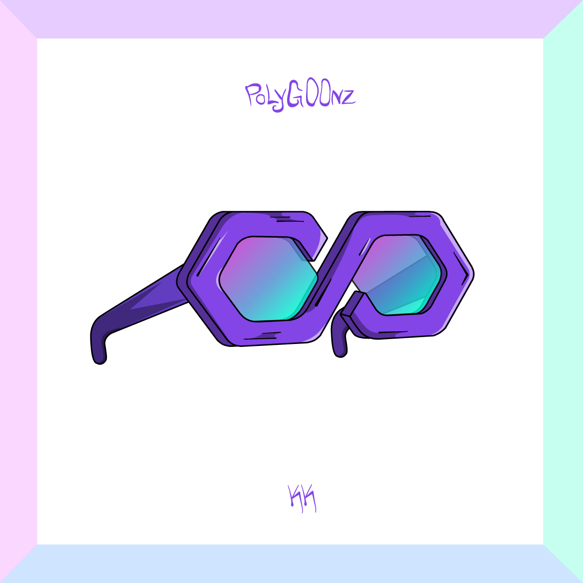 Gm World!

Polyg00nz: 
  A bunch a Polygon shaded y00ts rooting for their favorite team on the Solana blockchain! (Non-profit derivative w/ custom trait givaway created by: KK)