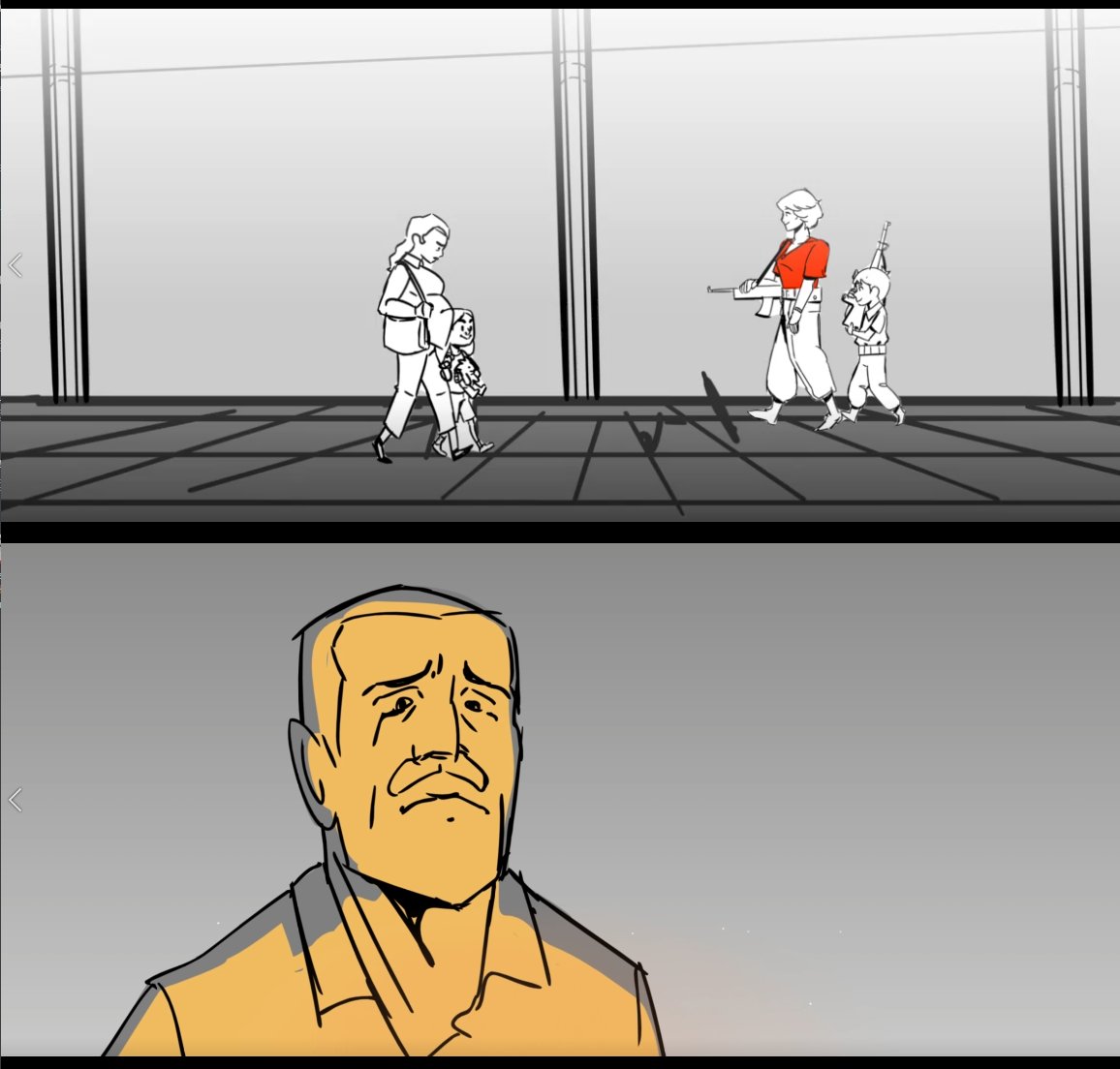 Ernesto Alonso and Sofia Canales have been key in getting the 'Remember Us' short film off the ground. Putting their storyboard portfolios below, you need to hire them before I subject them to more of my BS. 