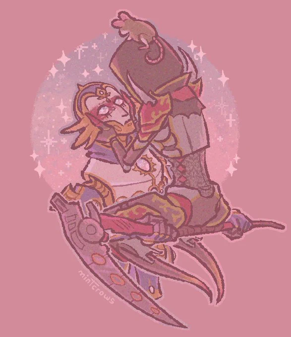no internet yet so i finished this rev x ash drawing i did months ago lol#apexlegends #apexlegendsfanart 