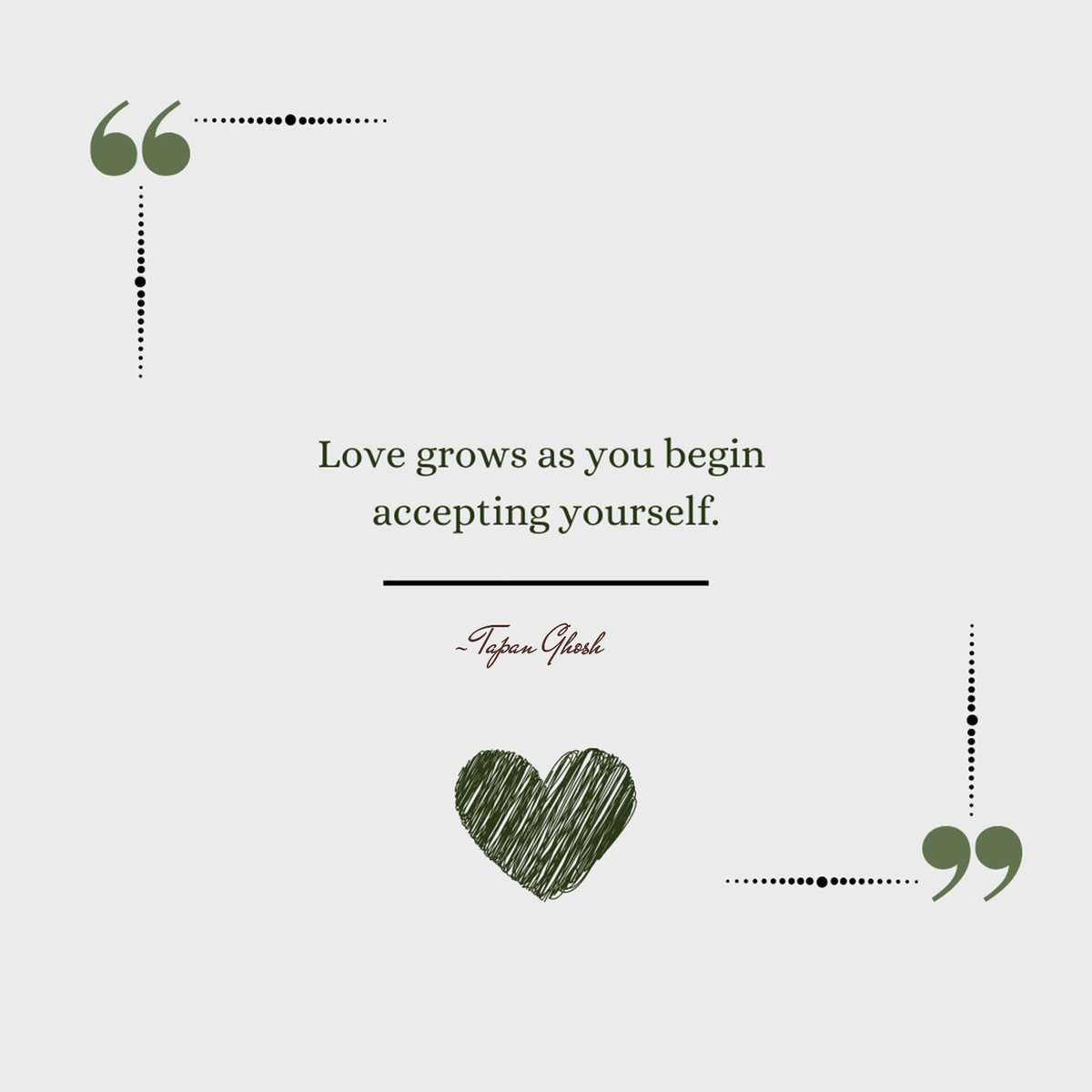 TapanGhoshHK's tweet photo. Love grows as you begin accepting yourself.

#TapanGhosh #livingontheedge #filmmaker #flirtwithlife #faithinfate #LifeLessons #lovequotes #Loveyourself https://t.co/5zDZ5gwKKT