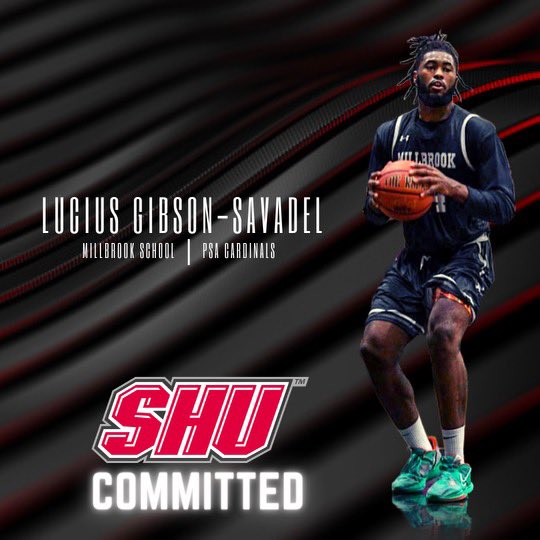 After having a tremendous visit today, along with impactful conversations with Coach Latina and SHU basketball staff, My family and I decided that I would be furthering my academic and basketball career at Sacred Heart University.🙏🏾